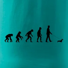 Jazvečík Evolúcia muž / žena