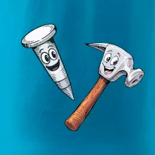 Parové tričko - Kladivo a klinec