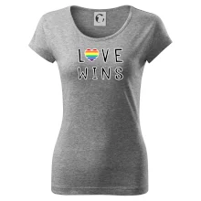 Love wins nápis