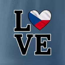 Love Česká vlajka Love Česká vlajka
