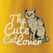 The cute cat lover
