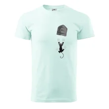 Mačka vypadla z vrecka