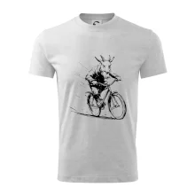 Drsný cap na bicykli