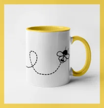 Dráha letu včely - slučka