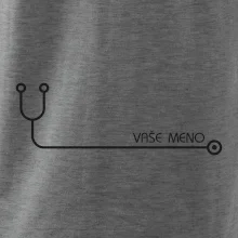 Doktor a sestrička - stetoskop s menom Doktor a sestrička - stetoskop s menom