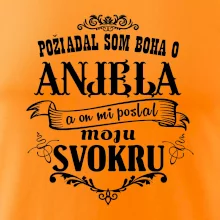 Požiadal som Boha o anjela a on mi poslal moju svokru