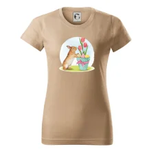 Veľkonočný zajačik tulipány