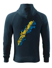 Mapy - názvy miest - Švédsko