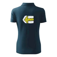 Párová turistická značka žlutá