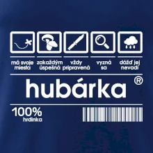 Čiarový kód Hubárka