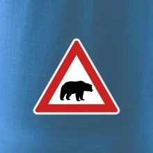 Dopravná značka - Pozor ľadový medveď