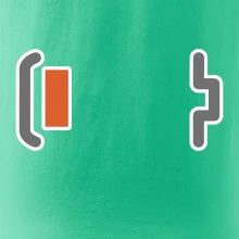 Rodinné tričká - batéria - maminka