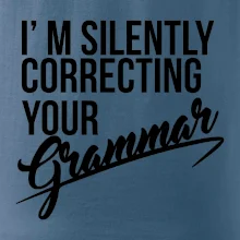 Correcting grammar