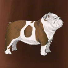 Vintage English bulldog