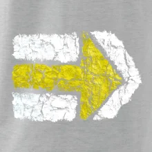 Párová turistická značka žlutá