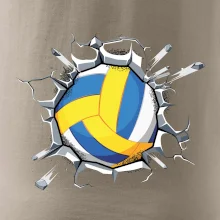 Volejbal lopta v triku Volejbal lopta v triku