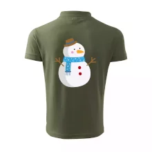 Snehuliak so šálom Snehuliak so šálom