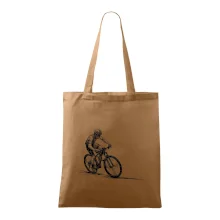 MTB kreslený cyklista