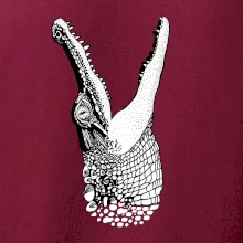 Krokodíl kreslený  (Pecka design)