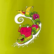 Milkshake vlak kreslený