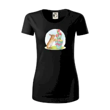 Veľkonočný zajačik tulipány