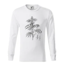 Konope kvietok čiernobiely  