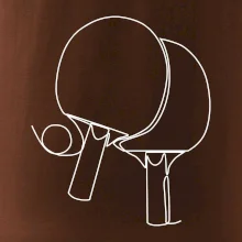 Rakety na stolný tenis jedným ťahom