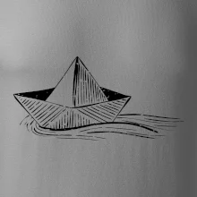 Letná romantika - papierová loďka