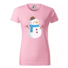 Snehuliak so šálom