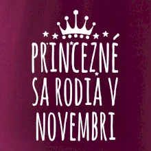 Princezné sa rodia v novembri