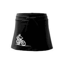 MTB kreslený cyklista MTB kreslený cyklista