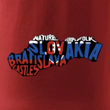 Mapy - názvy miest - Slovensko