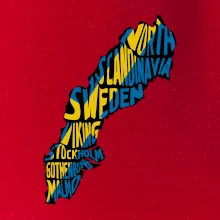 Mapy - názvy miest - Švédsko