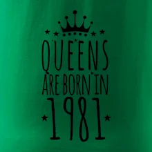 Queens are born in 1981 Queens are born in 1981