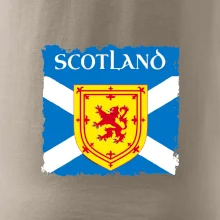 Škótska vlajka s erbom leva