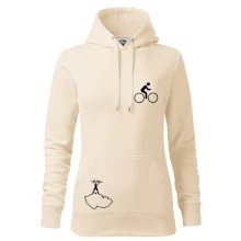 Mapa ČR + kolo na prsu