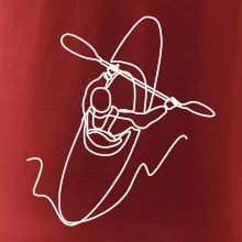 Kajak zhora jedným ťahom