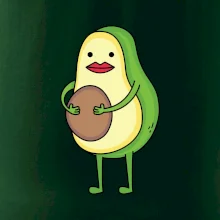 Párové triko - avokádo