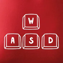 WASD klávesy - prso