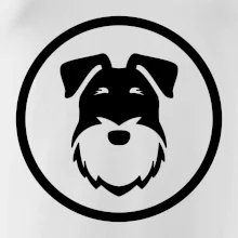 Bradáč v koliesku na prsníku