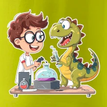 Chemik a dinosaurus - chlapec / holka