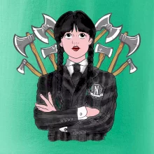 Sekery - holka v čiernom (Pecka design)