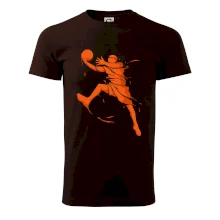 Basketball player splash