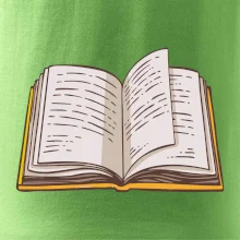 Kniha farebná otvorená