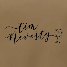 Tím nevesty červené víno