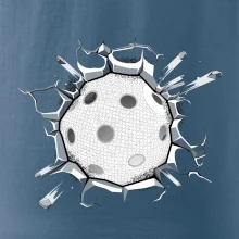 Florbal lopta v triku Florbal lopta v triku