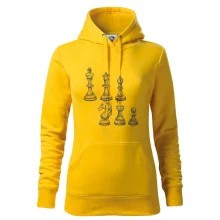 Šachové figúrky kreslené