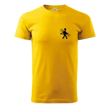 Kominík logo + nápis na zádech