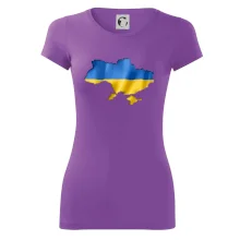 Ukrajina vlajka mapa Ukrajina vlajka mapa