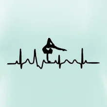 EKG tanec - na rukách